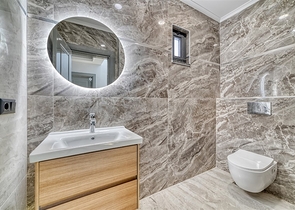 Современная роскошная вилла в центре Джикджилли с панорамным видом на море