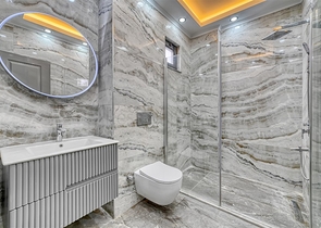 Современная роскошная вилла в центре Джикджилли с панорамным видом на море