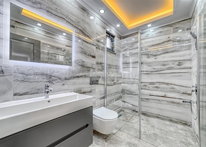 Современная роскошная вилла в центре Джикджилли с панорамным видом на море