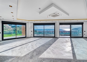 Современная роскошная вилла в центре Джикджилли с панорамным видом на море