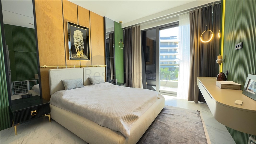 Квартира 2+1 на первой береговой линии в Каргыджаке