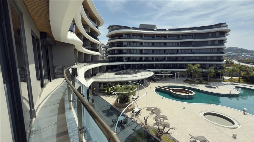 Квартира 2+1 на первой береговой линии в Каргыджаке