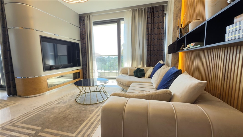 Квартира 2+1 на первой береговой линии в Каргыджаке