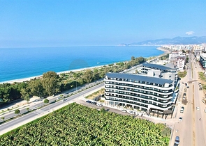 Квартира 2+1 на первой береговой линии в Каргыджаке