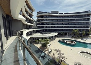 Квартира 2+1 на первой береговой линии в Каргыджаке