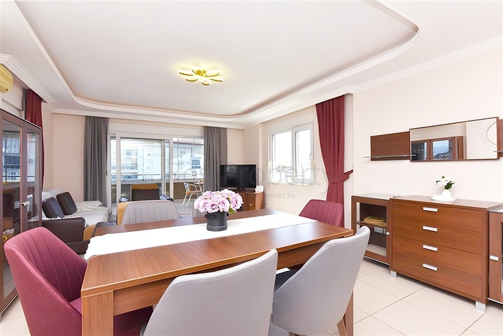 Квартира 2+1 в современном комплексе с видом на море и инфраструктурой