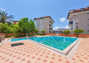 Квартира 2+1 в современном комплексе с видом на море и инфраструктурой