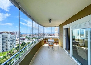 Квартира 2+1 в современном комплексе с видом на море и инфраструктурой