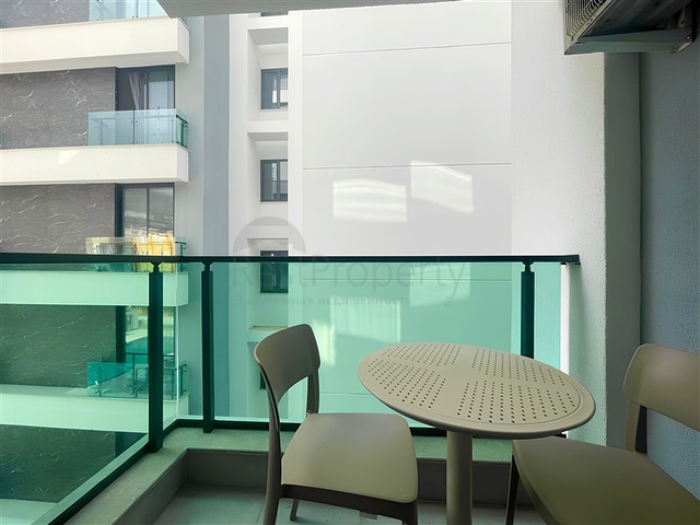 Современная квартира 1+1 в комплексе с инфраструктурой отеля — всего в 250 метрах от пляжа Клеопатры