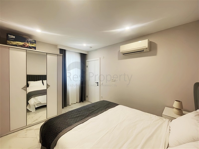 Современная квартира 1+1 в комплексе с инфраструктурой отеля — всего в 250 метрах от пляжа Клеопатры