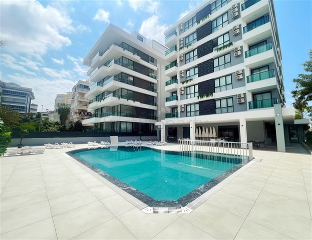 Современная квартира 1+1 в комплексе с инфраструктурой отеля — всего в 250 метрах от пляжа Клеопатры