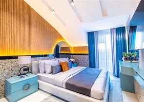 Просторный пентхаус с мебелью в престижном районе Оба