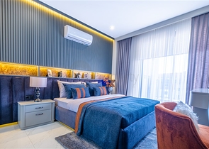 Просторный пентхаус с мебелью в престижном районе Оба