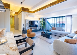 Просторный пентхаус с мебелью в престижном районе Оба