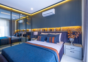 Просторный пентхаус с мебелью в престижном районе Оба