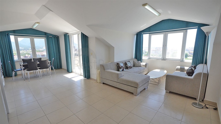 Просторная квартира 4+2 в комплексе с роскошной инфраструктурой в Аланье