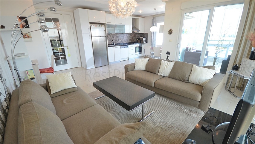 Просторная квартира 4+2 в комплексе с роскошной инфраструктурой в Аланье