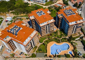 Просторный пентхаус в зелёном районе Оба