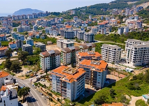 Просторный пентхаус в зелёном районе Оба