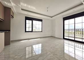 Уютная квартира 1+1 в новом комплексе с видом на море