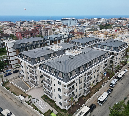 Стильная квартира 1+1 рядом с пляжем Клеопатра — комфорт в центре Аланьи