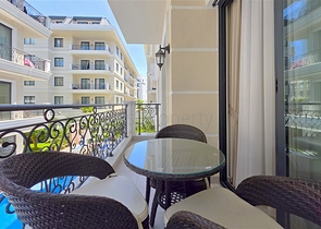 Стильная квартира 1+1 рядом с пляжем Клеопатра — комфорт в центре Аланьи