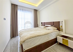 Стильная квартира 1+1 рядом с пляжем Клеопатра — комфорт в центре Аланьи