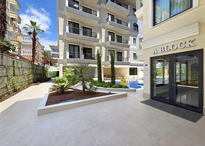 Стильная квартира 1+1 рядом с пляжем Клеопатра — комфорт в центре Аланьи