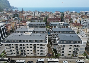 Стильная квартира 1+1 рядом с пляжем Клеопатра — комфорт в центре Аланьи