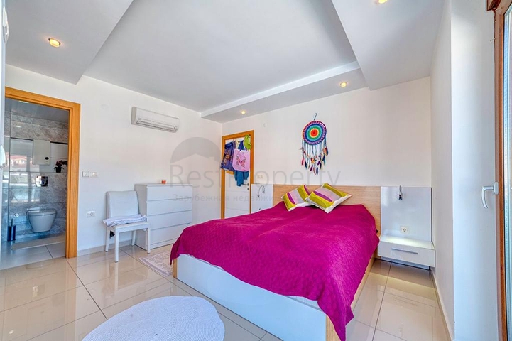 Элегантный пентхаус с видом на море в сердце Аланьи