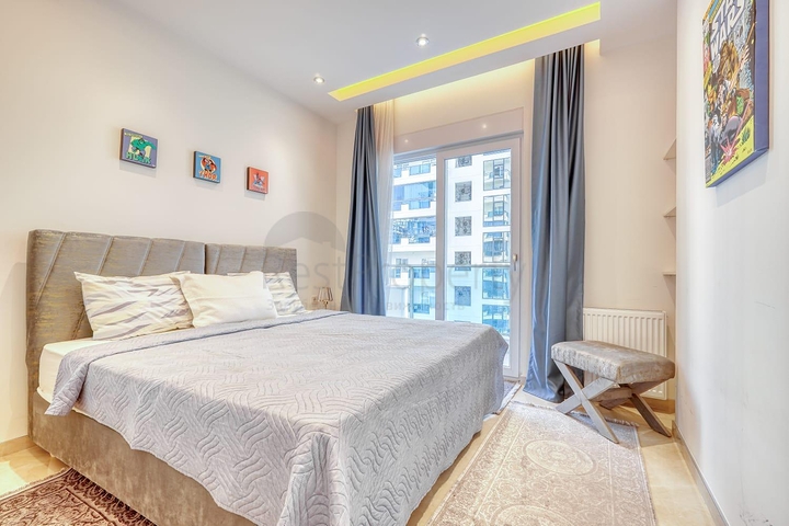 Современная квартира у моря в развитом районе Аланьи