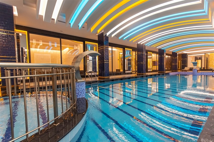 Современная квартира у моря в развитом районе Аланьи