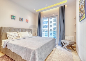 Современная квартира у моря в развитом районе Аланьи