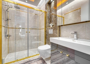 Современная квартира у моря в развитом районе Аланьи