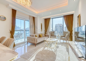 Современная квартира у моря в развитом районе Аланьи