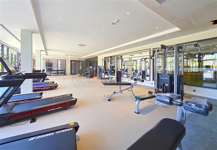 Роскошная квартира у моря с развитой инфраструктурой в Тюрклере