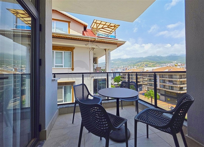 Уютная квартира 1+1 в аренду рядом с морем в районе Оба