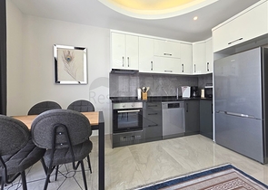 Уютная квартира 1+1 в аренду рядом с морем в районе Оба