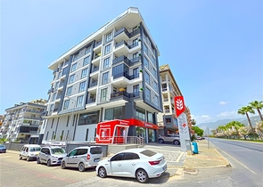 Уютная квартира 1+1 в аренду рядом с морем в районе Оба