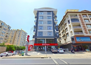 Уютная квартира 1+1 в аренду рядом с морем в районе Оба