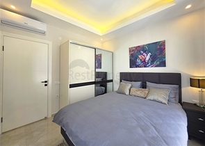 Уютная квартира 1+1 в аренду рядом с морем в районе Оба