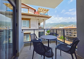 Уютная квартира 1+1 в аренду рядом с морем в районе Оба