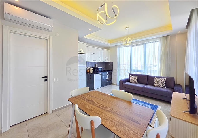 Современная квартира 1+1 в аренду в районе Оба — комфорт рядом с морем