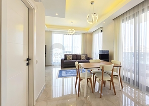 Современная квартира 1+1 в аренду в районе Оба — комфорт рядом с морем