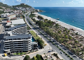 Квартира 1+1 у моря в живописном районе Каргыджак – идеальное предложение для жизни и отдыха