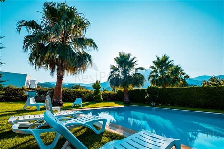 Вилла планировки 3+2 в микрорайоне Текирова - Кемер