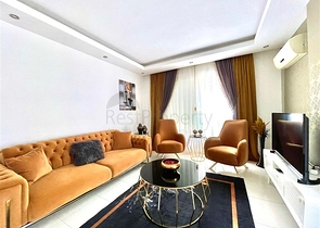 Уютная меблированная квартира 1+1 в Махмутларе 