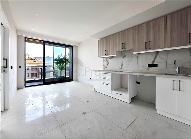 Современные апартаменты 1+1 рядом с пляжем Клеопатра