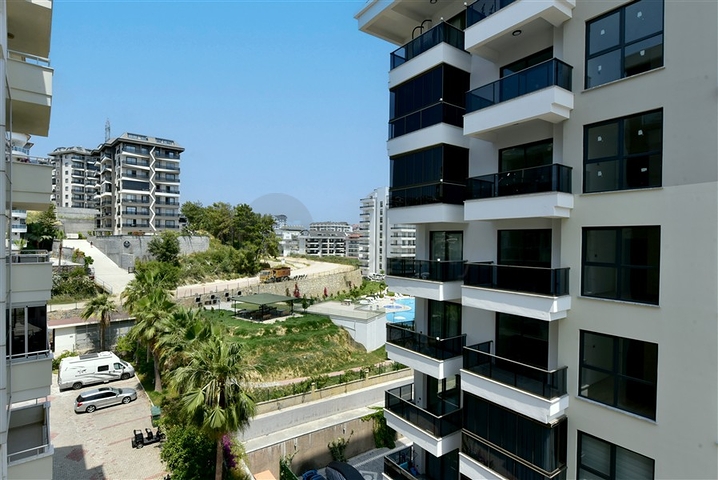  Уютная меблированная квартира с богатой инфраструктурой в живописном районе Авсаллар