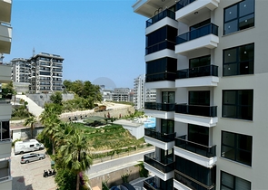  Уютная меблированная квартира с богатой инфраструктурой в живописном районе Авсаллар